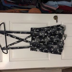 Mickey Mouse Hot Topic suspender skirt size large